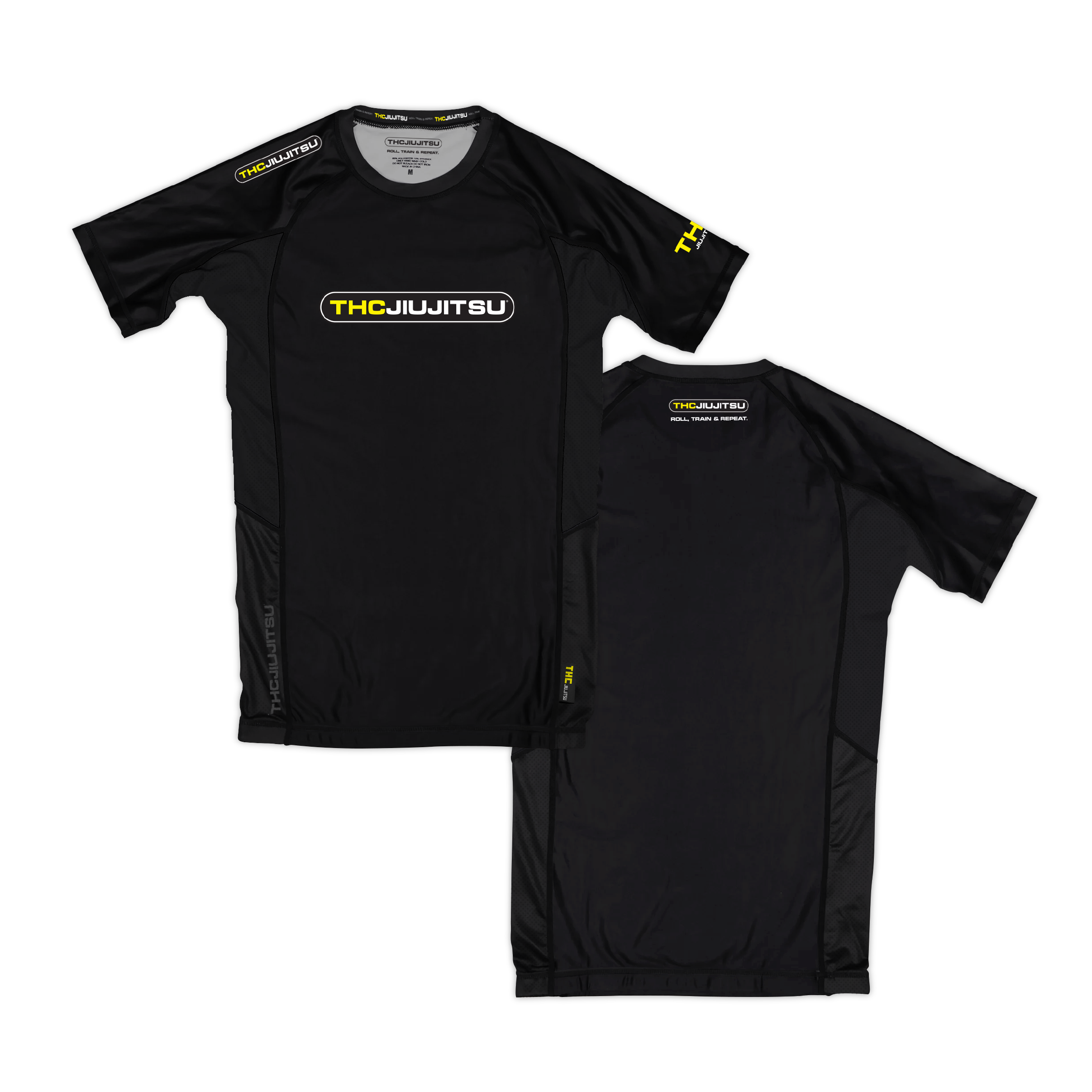 STANDARD - Rash Guard / BLACK (SHORT SLEEVE). PRE-ORDER