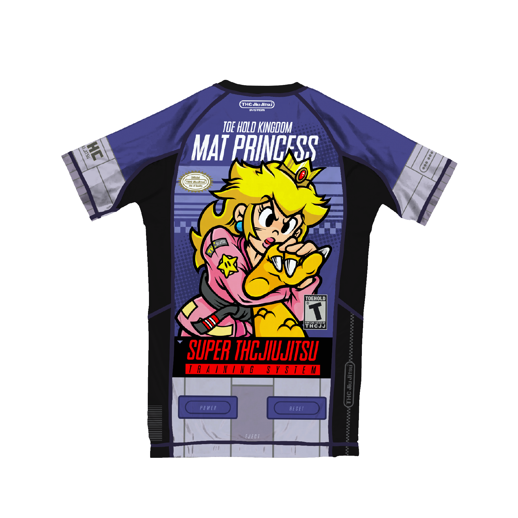 - SUPERTHCJJ SYSTEM RASHGUARD - MAT PRINCESS