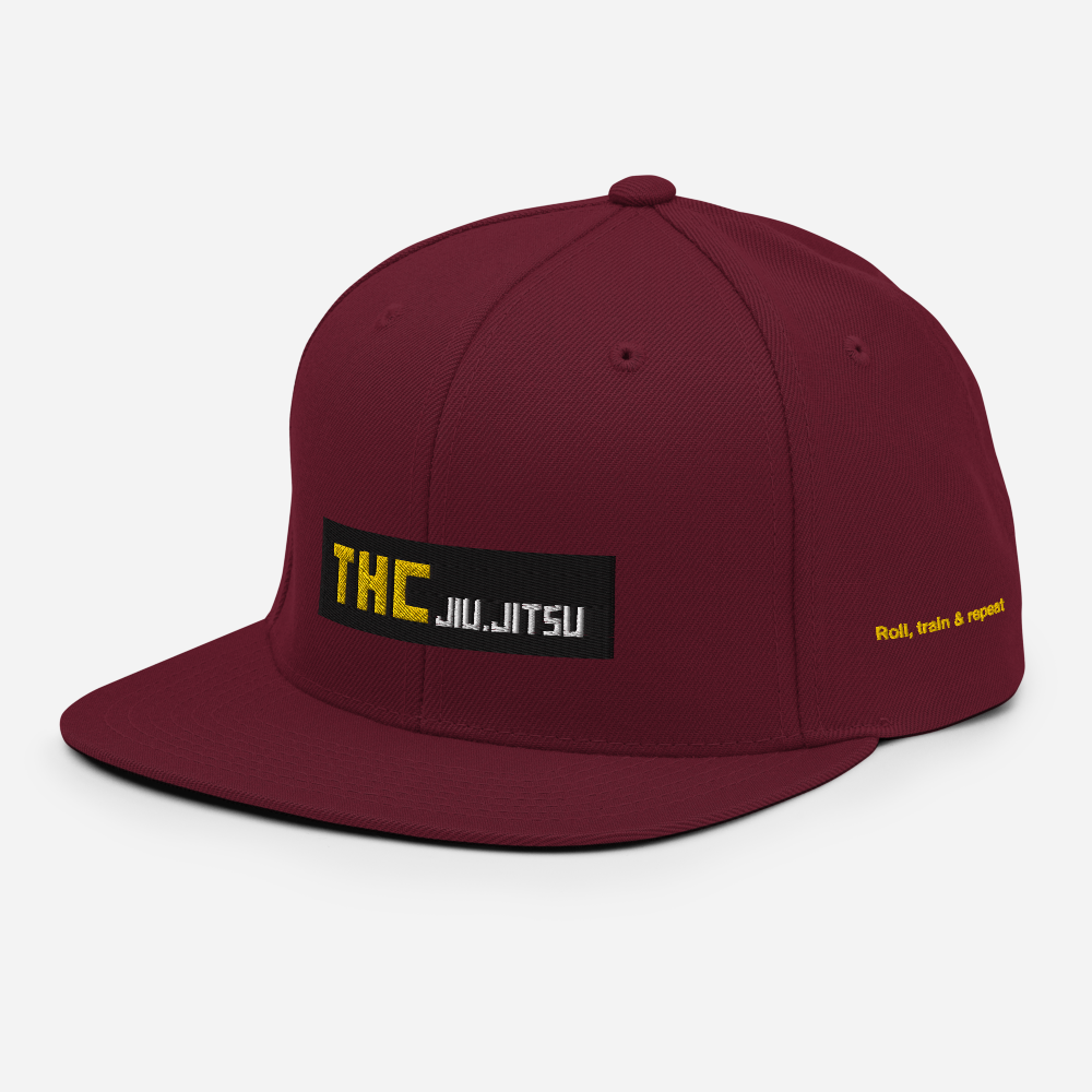 Thc Jiu Jitsu Snapback Hat