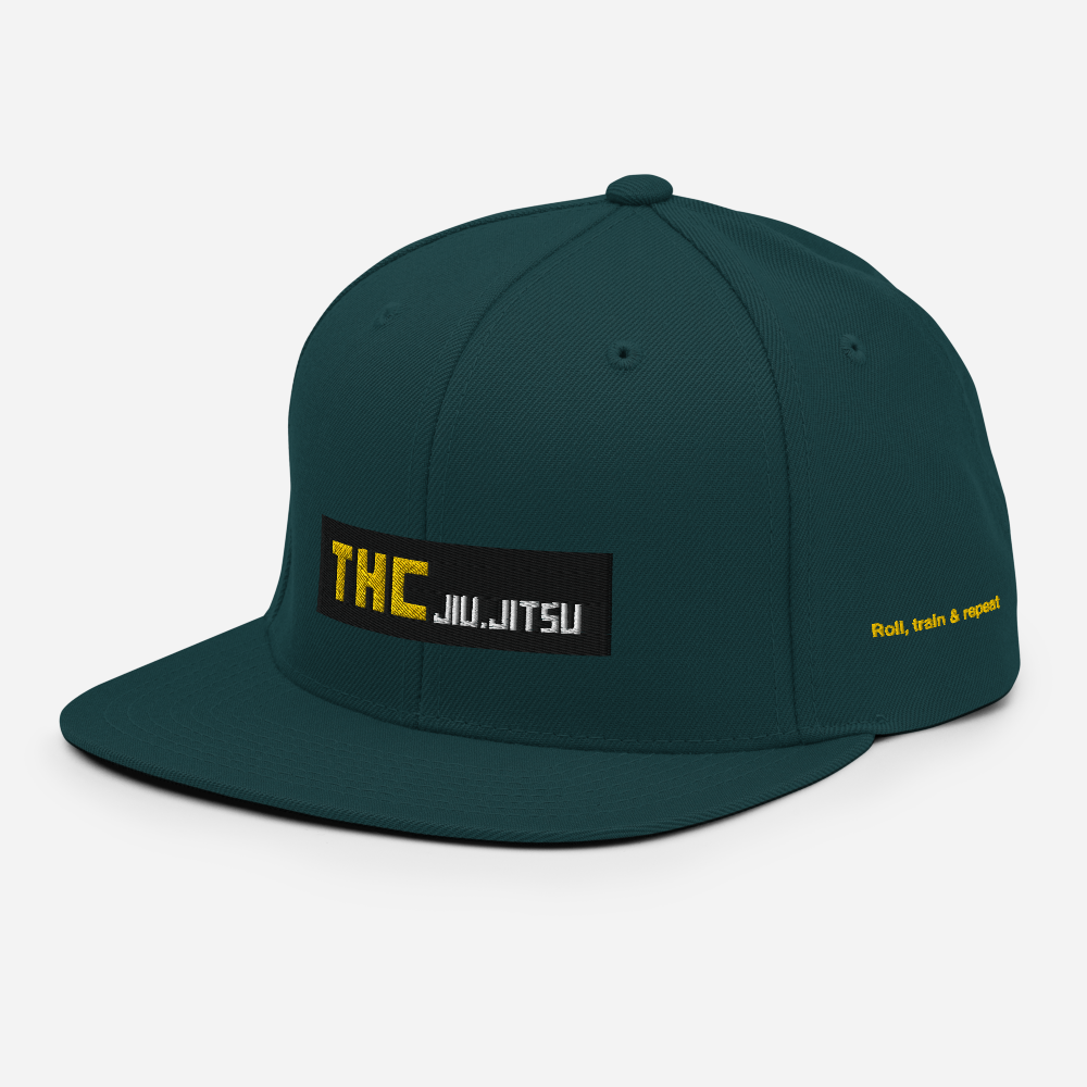 Thc Jiu Jitsu Snapback Hat