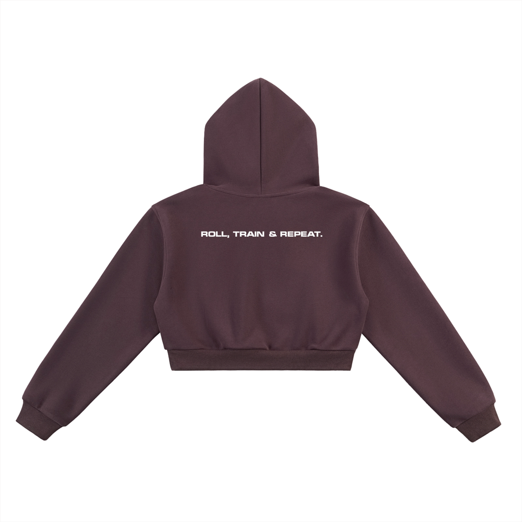 - THCJJ LOGO Cropped Hoodie