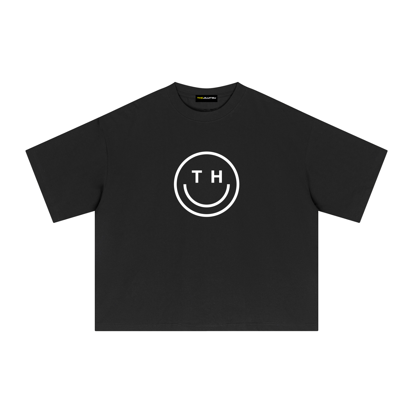 - THC FACE Boxy T-Shirt