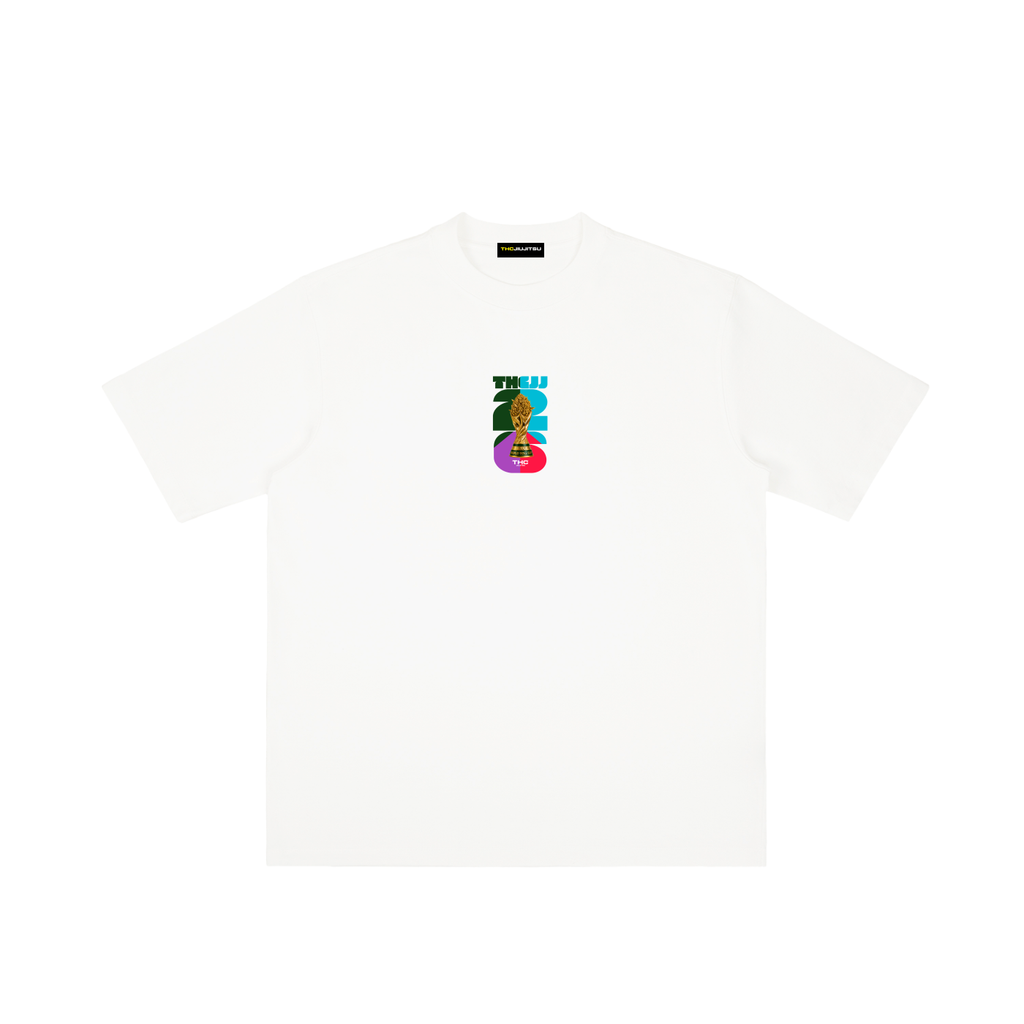 - CR7 Crumple Gold Card - Drop Shoulder T-shirt (White)