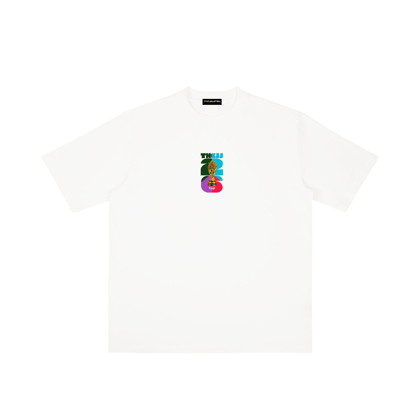 - CR7 Crumple Gold Card - Drop Shoulder T-shirt (White)