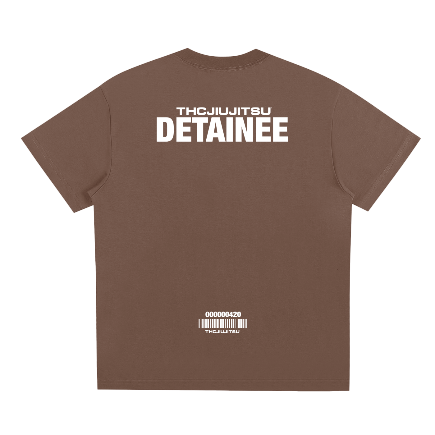 - THCJJ DETENTION CENTER T-Shirt (BROWN)