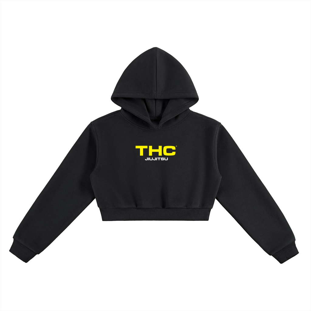 - THCJJ LOGO Cropped Hoodie