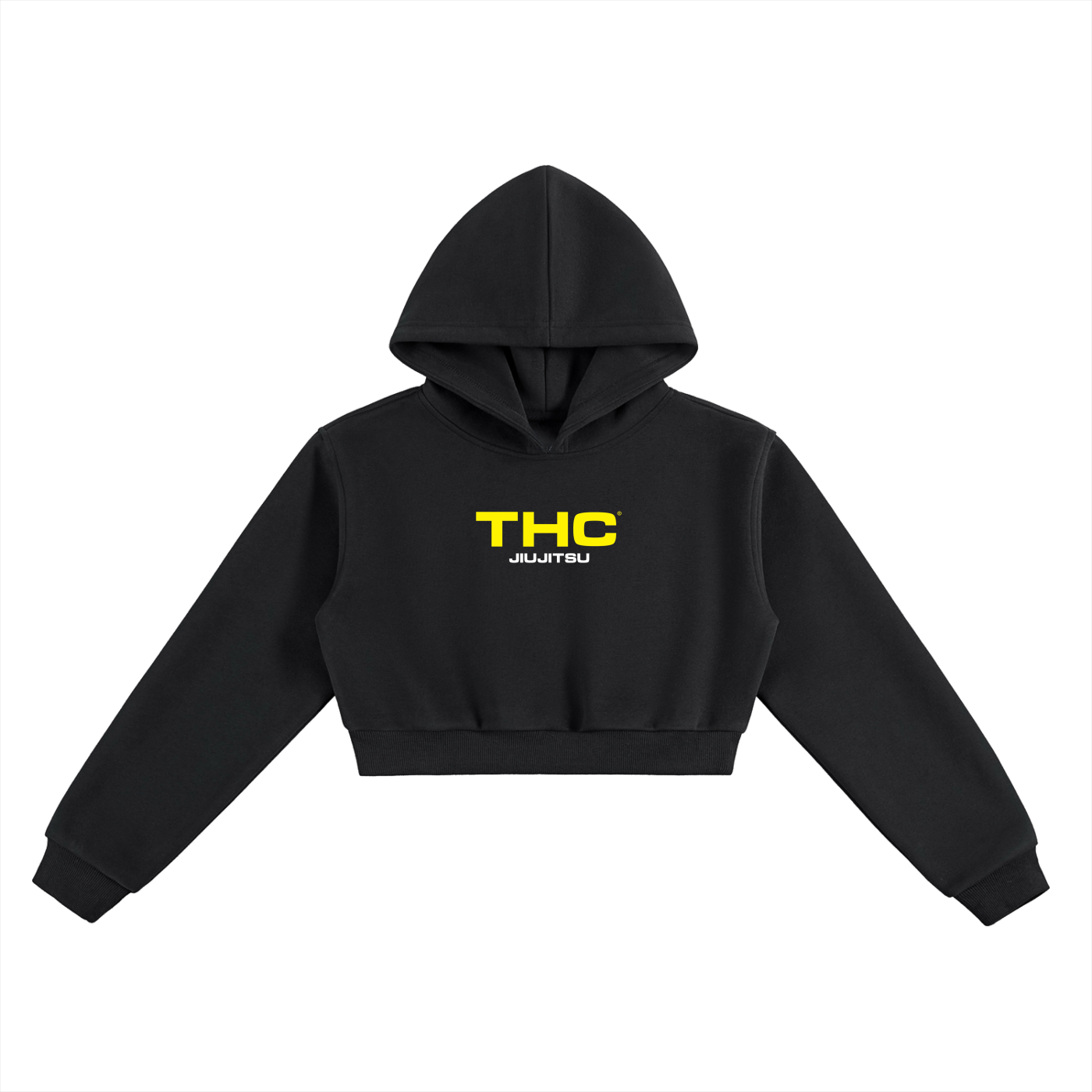 - THCJJ LOGO Cropped Hoodie
