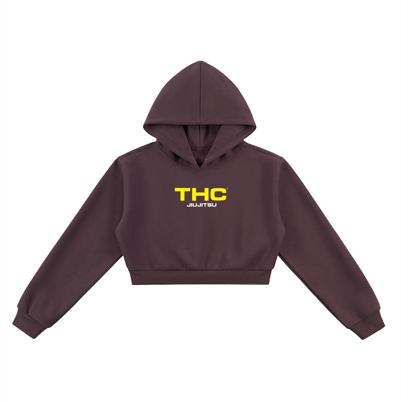 - THCJJ LOGO Cropped Hoodie