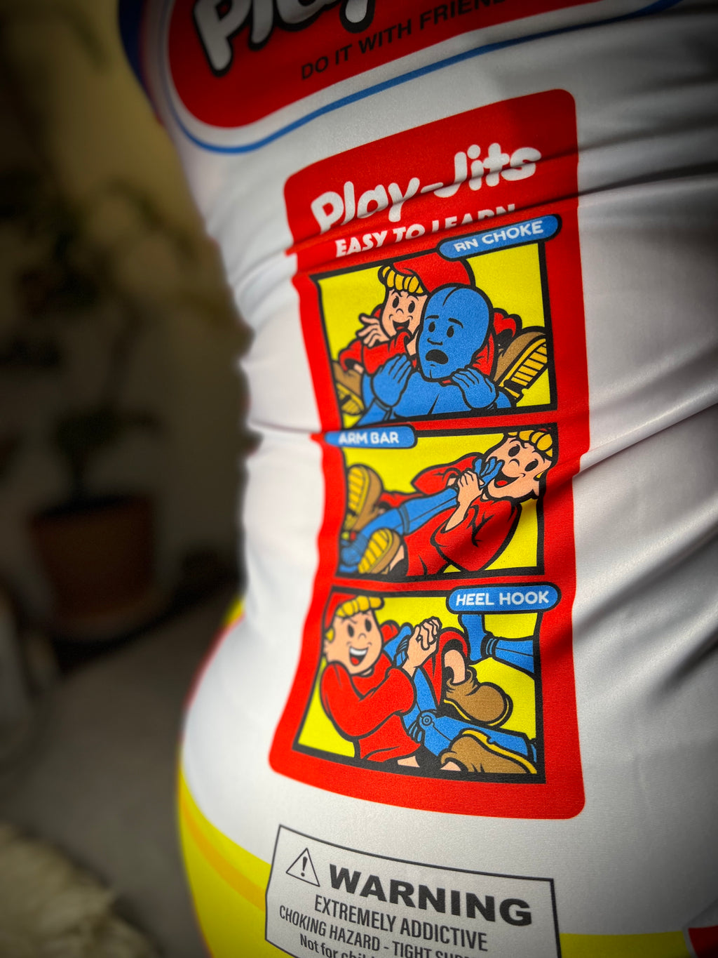 Play Jits THC Jiu Jitsu Rash Guard [PRE-ORDER].