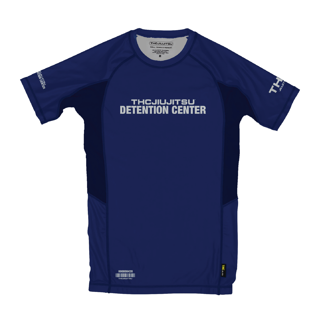 - THCJJ DETENTION CENTER LOW-RISK RASHGUARD (BLUE)
