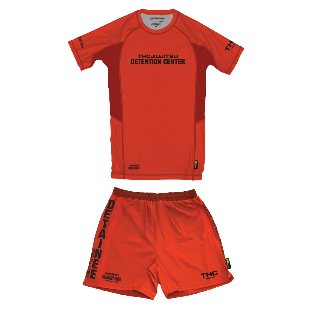 - THCJJ DETENTION CENTER HIGH-RISK NO GI SET (ORANGE)