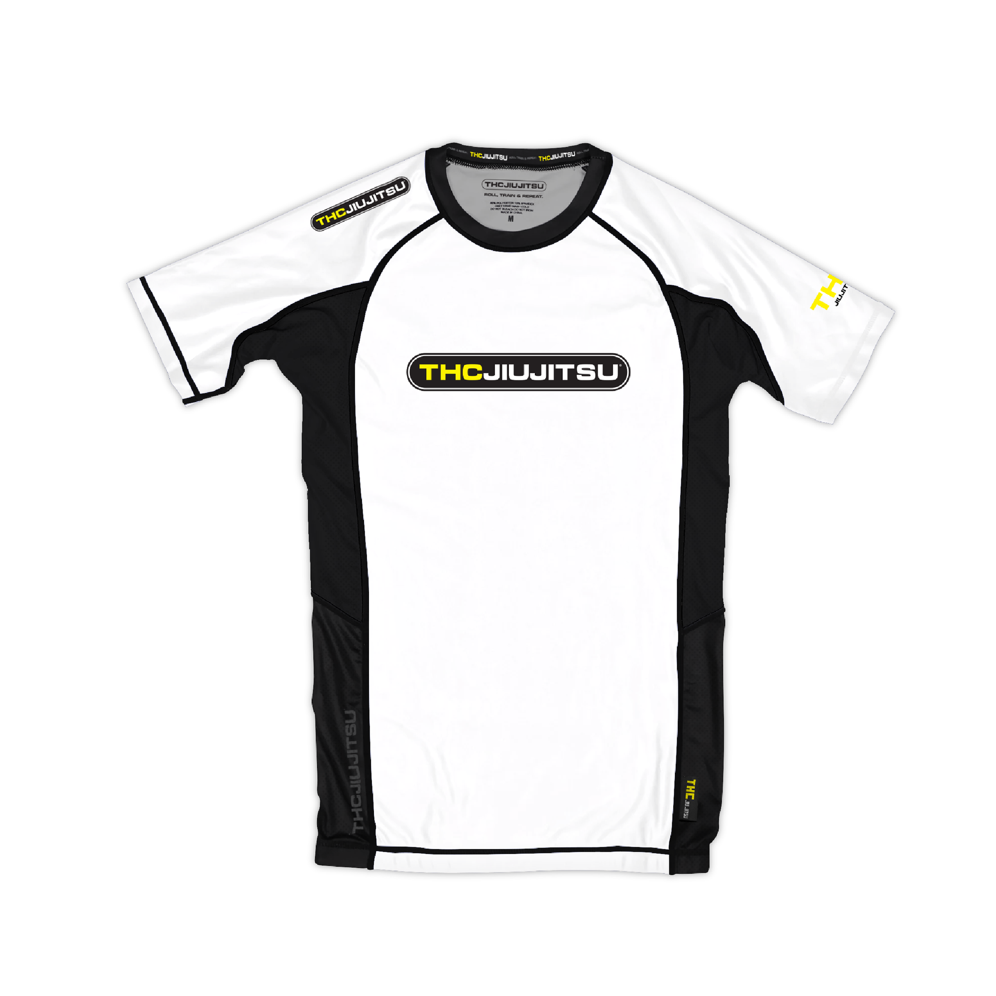 STANDARD - Rash Guard / WHITE (SHORT SLEEVE).
