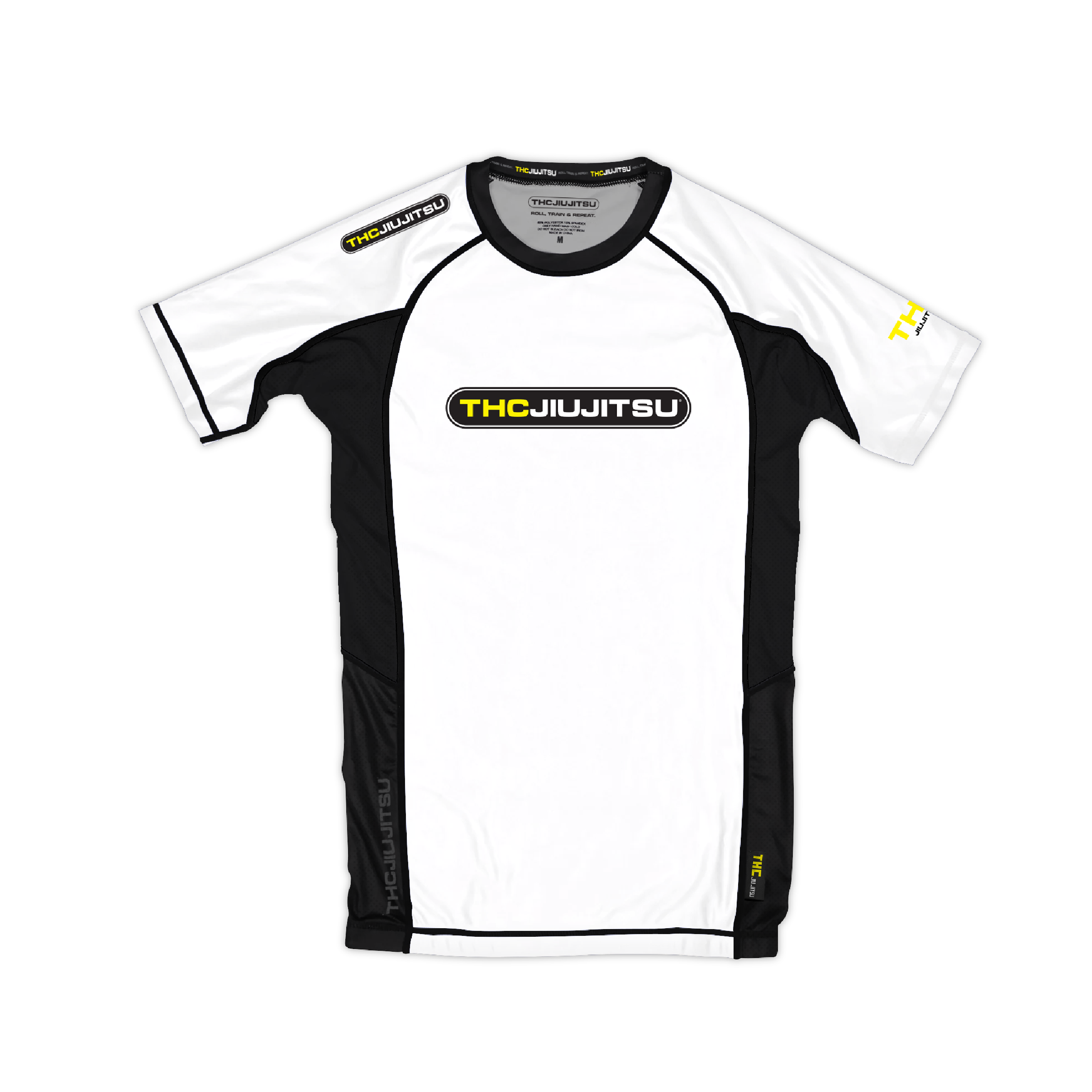 STANDARD - Rash Guard / WHITE (SHORT SLEEVE).