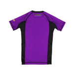 - STANDARD - Rash Guard / PURPLE (SHORT SLEEVE).