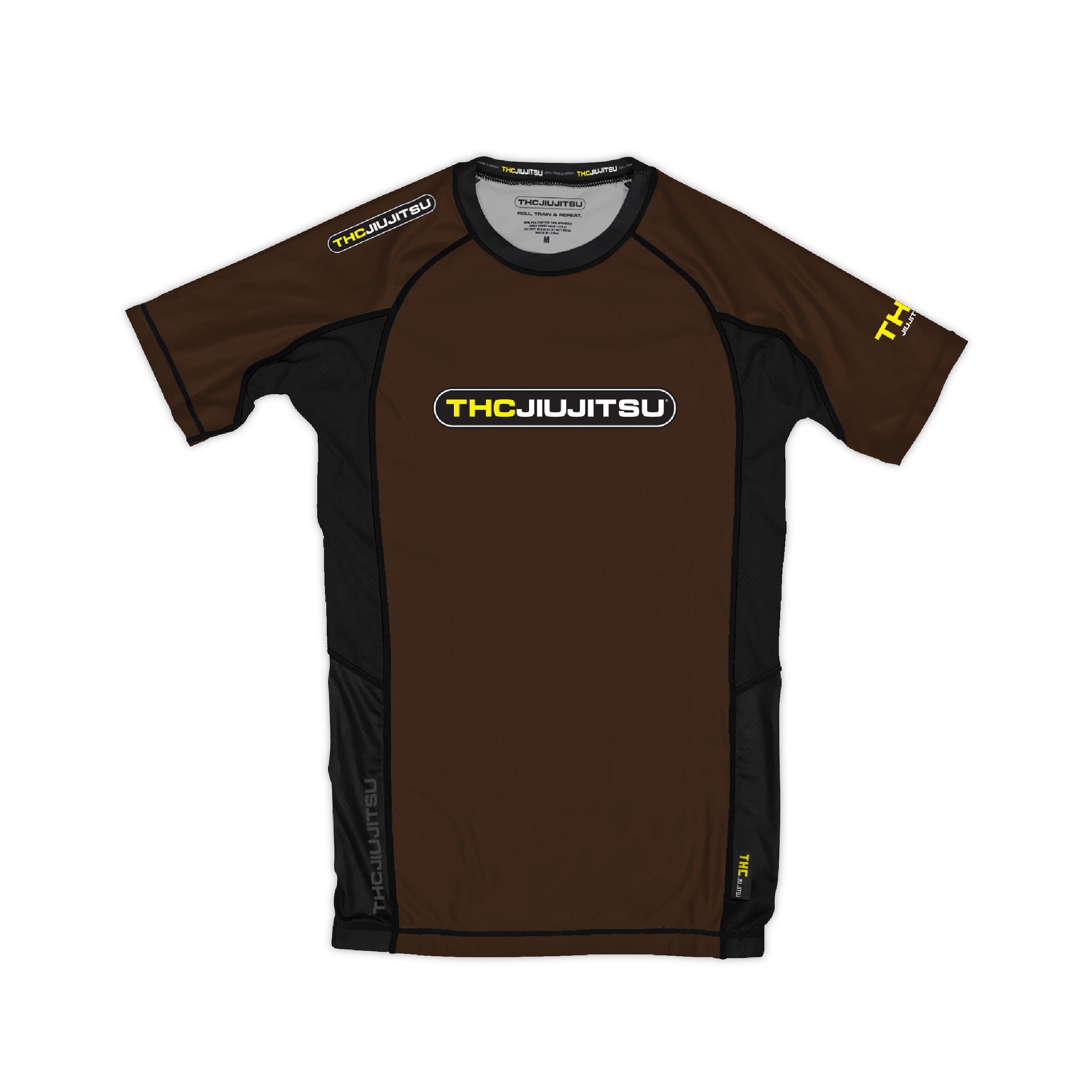 STANDARD - Rash Guard / BROWN (SHORT SLEEVE).