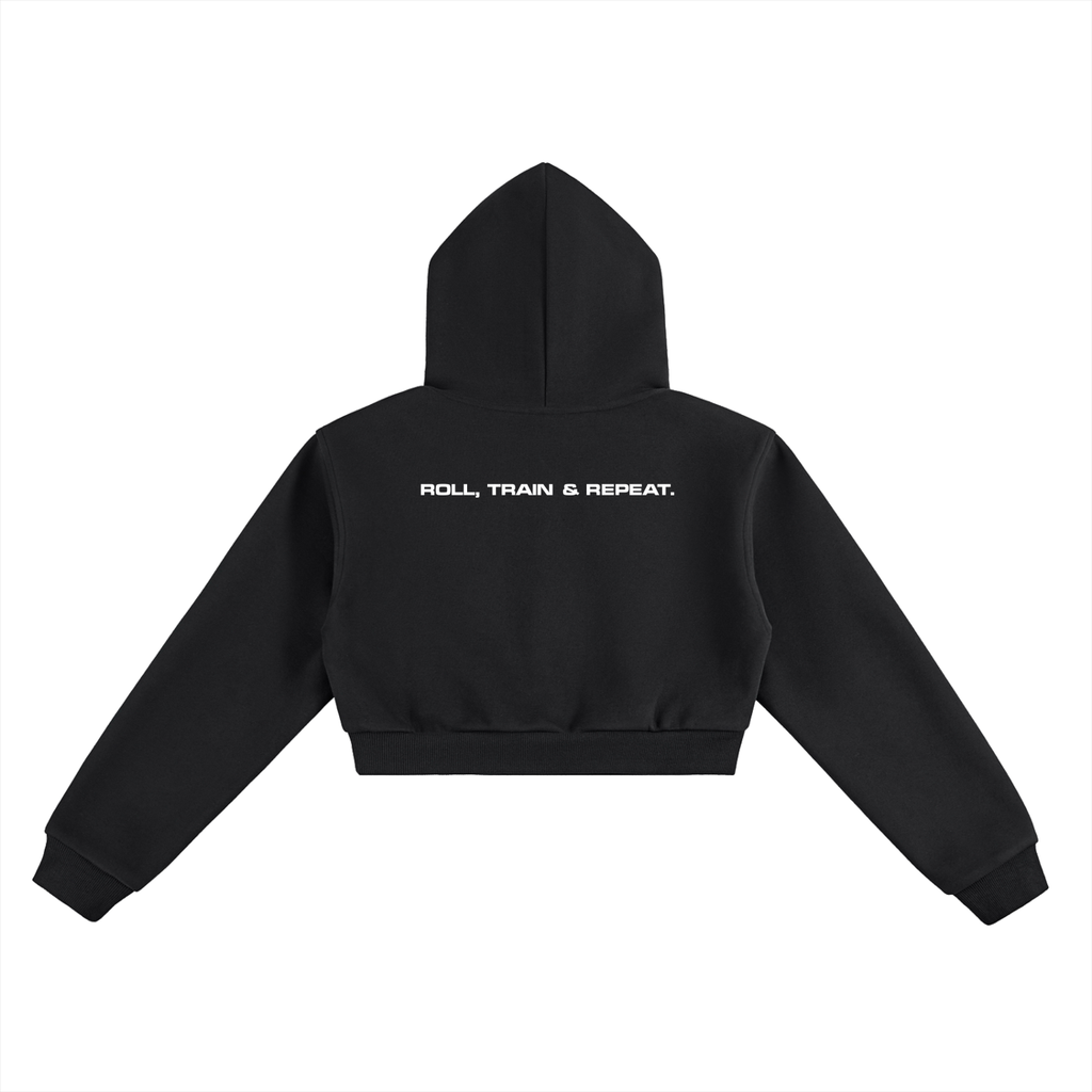 - THCJJ LOGO Cropped Hoodie
