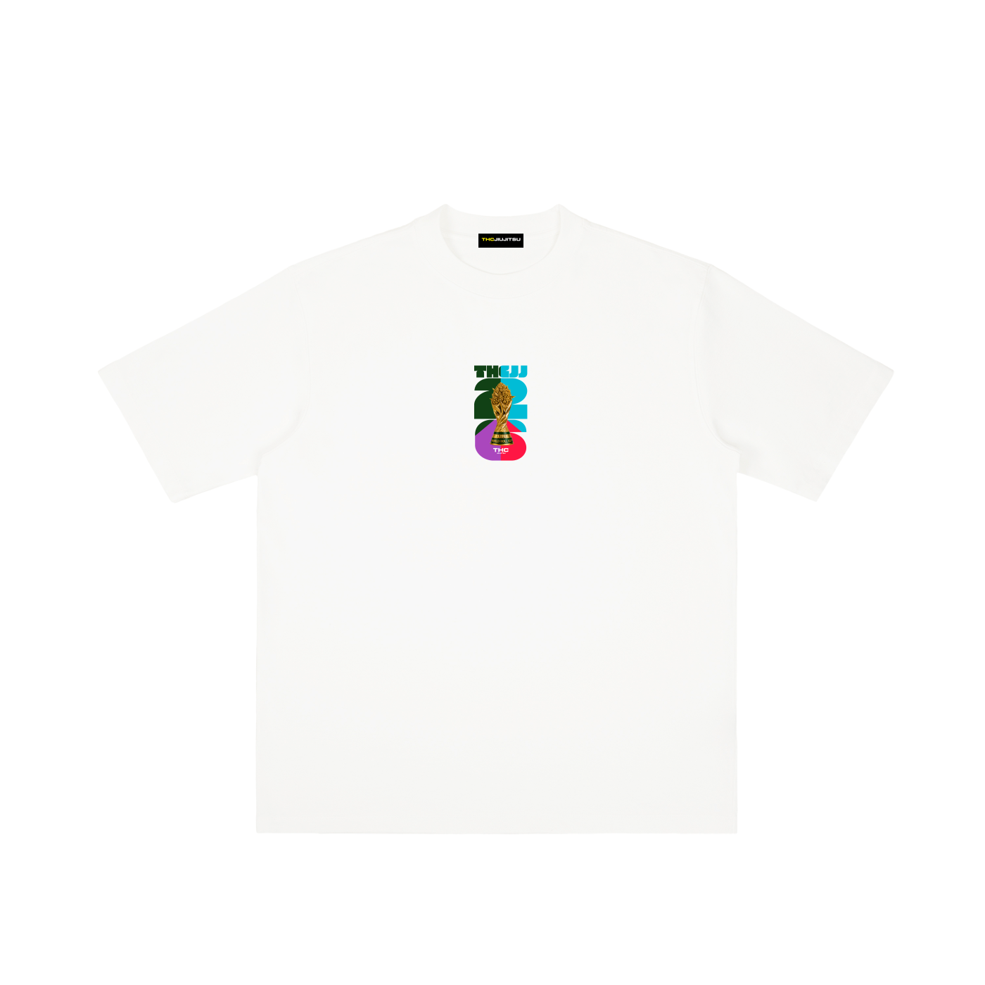 - COCO Crumple Gold Card - Drop Shoulder T-shirt (White)
