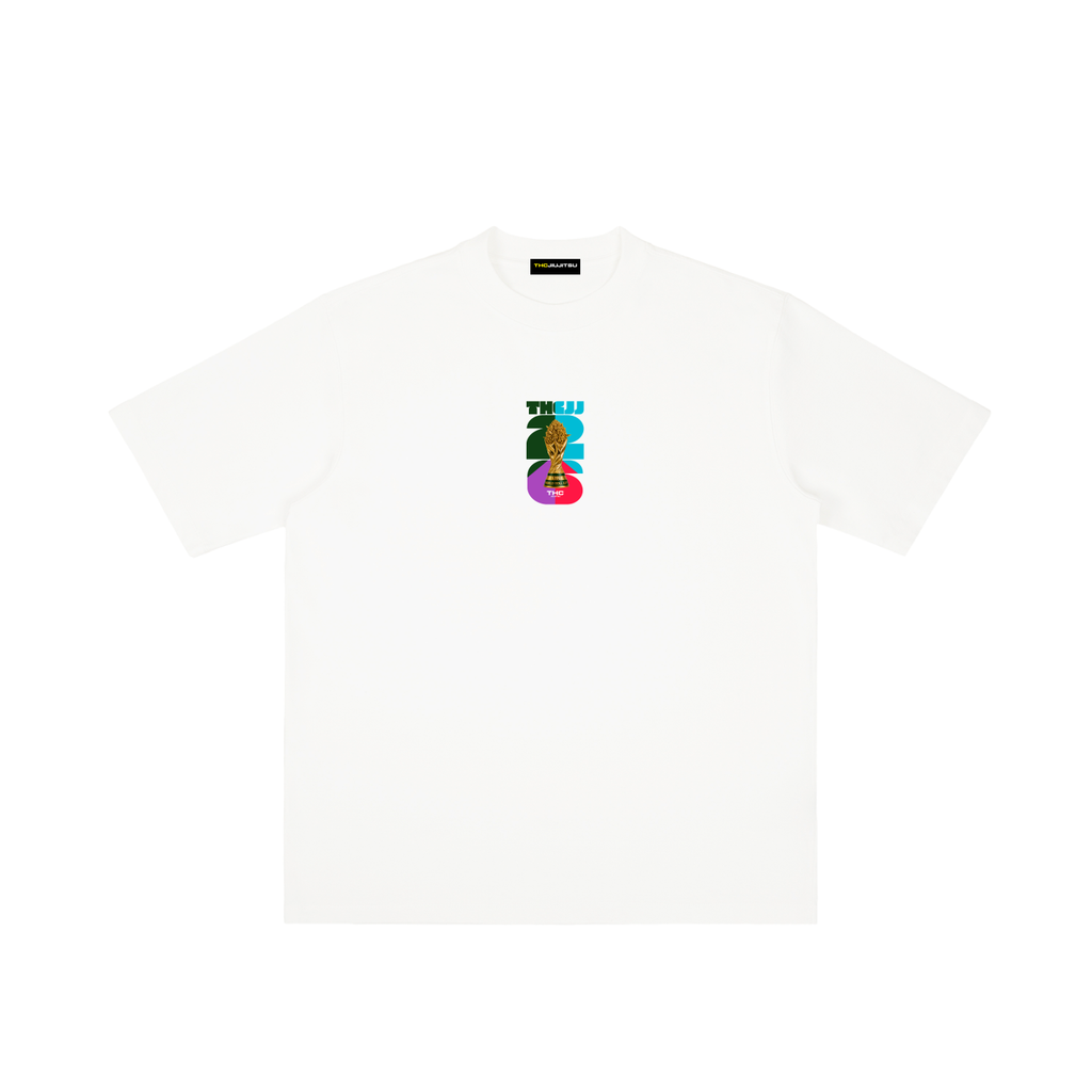 - NEY Crumple Gold Card - Drop Shoulder T-shirt (White)