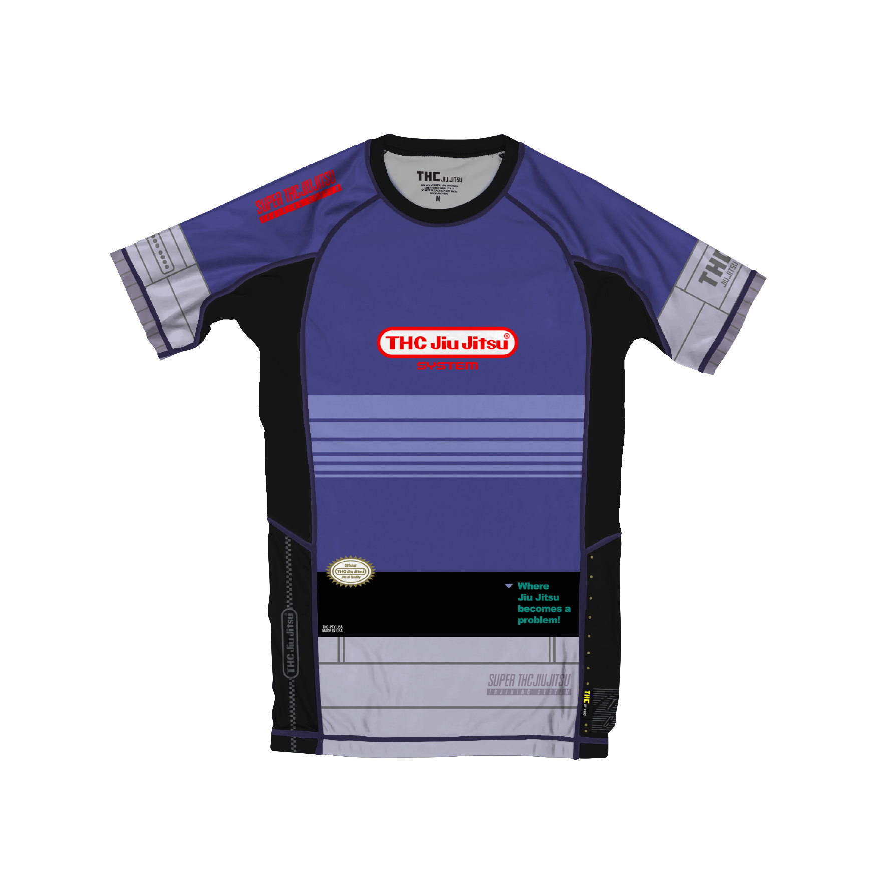 - SUPERTHCJJ SYSTEM RASHGUARD - MAT PRINCESS