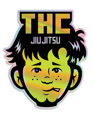 Professor THC Jiu Jitsu - Holographic stickers - THCJiuJitsu