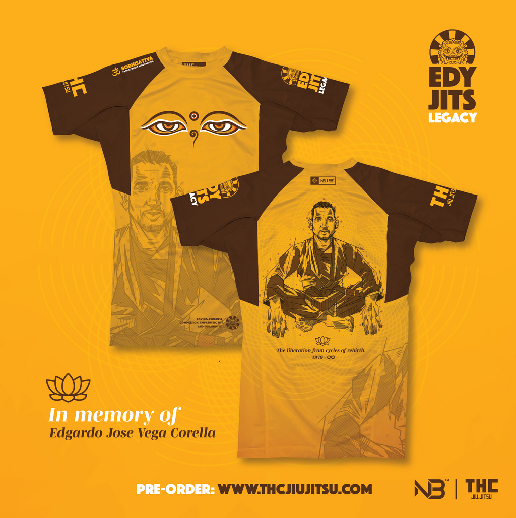 PRE-ORDER Edy Jits LEGACY Rashguard IN MEMORY OF EDGARDO JOSE CORELLA VEGA