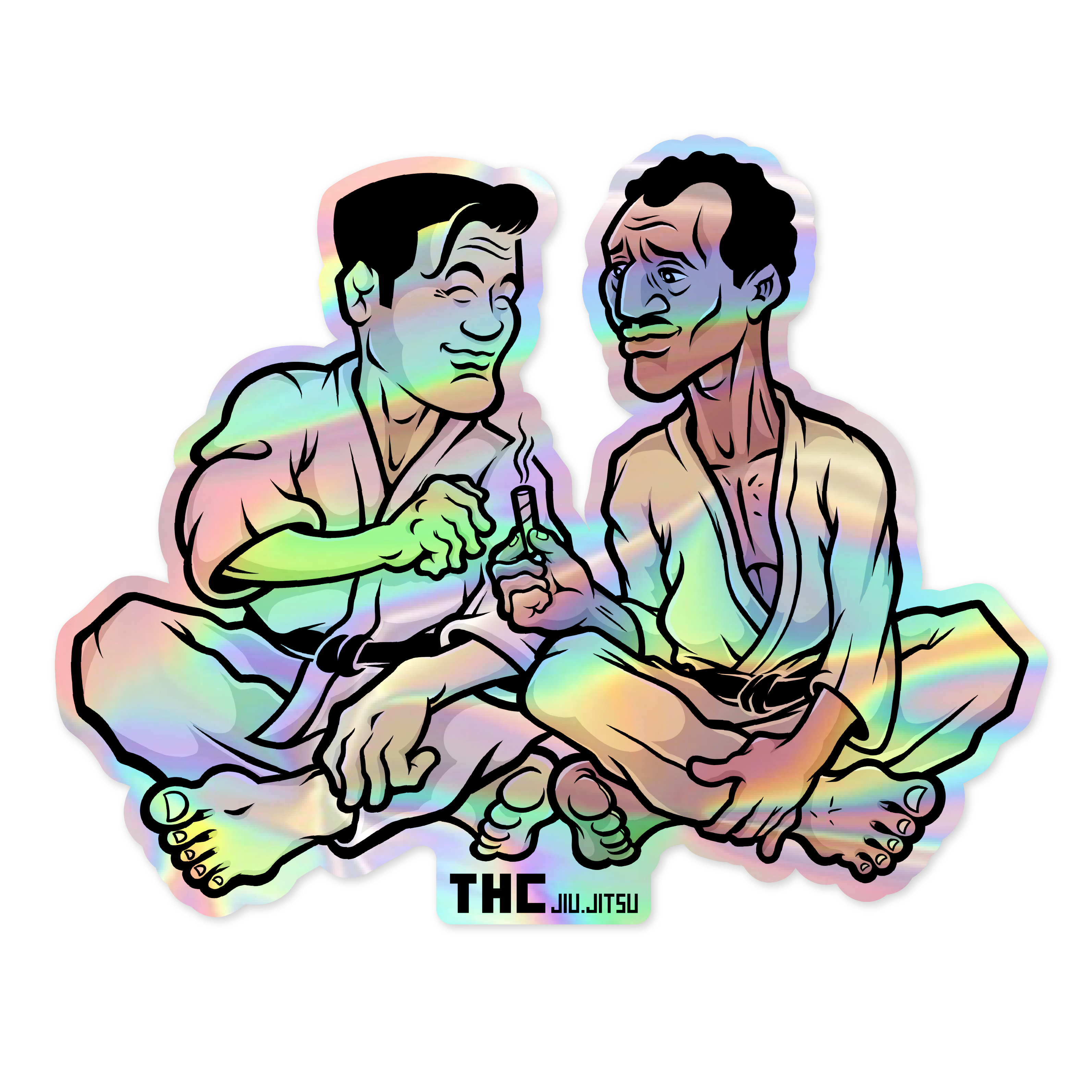 Old School Rolls - Holographic stickers