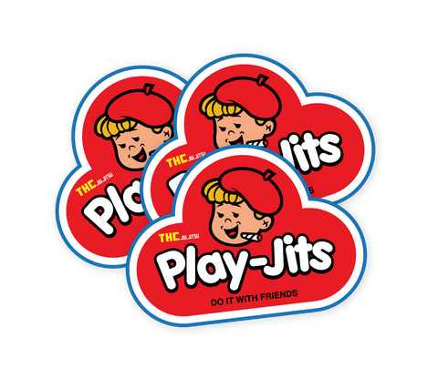 - Play Jits THC Jiu Jitsu Sticker